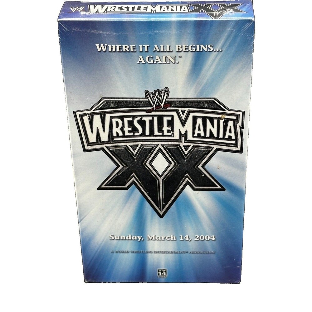 Wrestlemania VHS Sealed Wrestlemania 2014